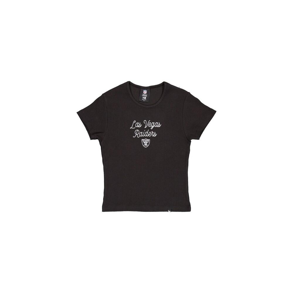 New Era Las Vegas Raiders Sport Night Women's Baby Tee - Size L